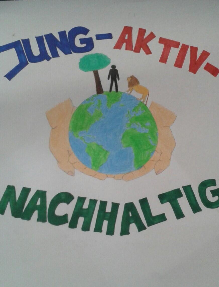 Logo Jung - Aktiv - Nachhaltig, Förderprojekt des Jugendkongresses 2015 © Felix Englisch / JAN